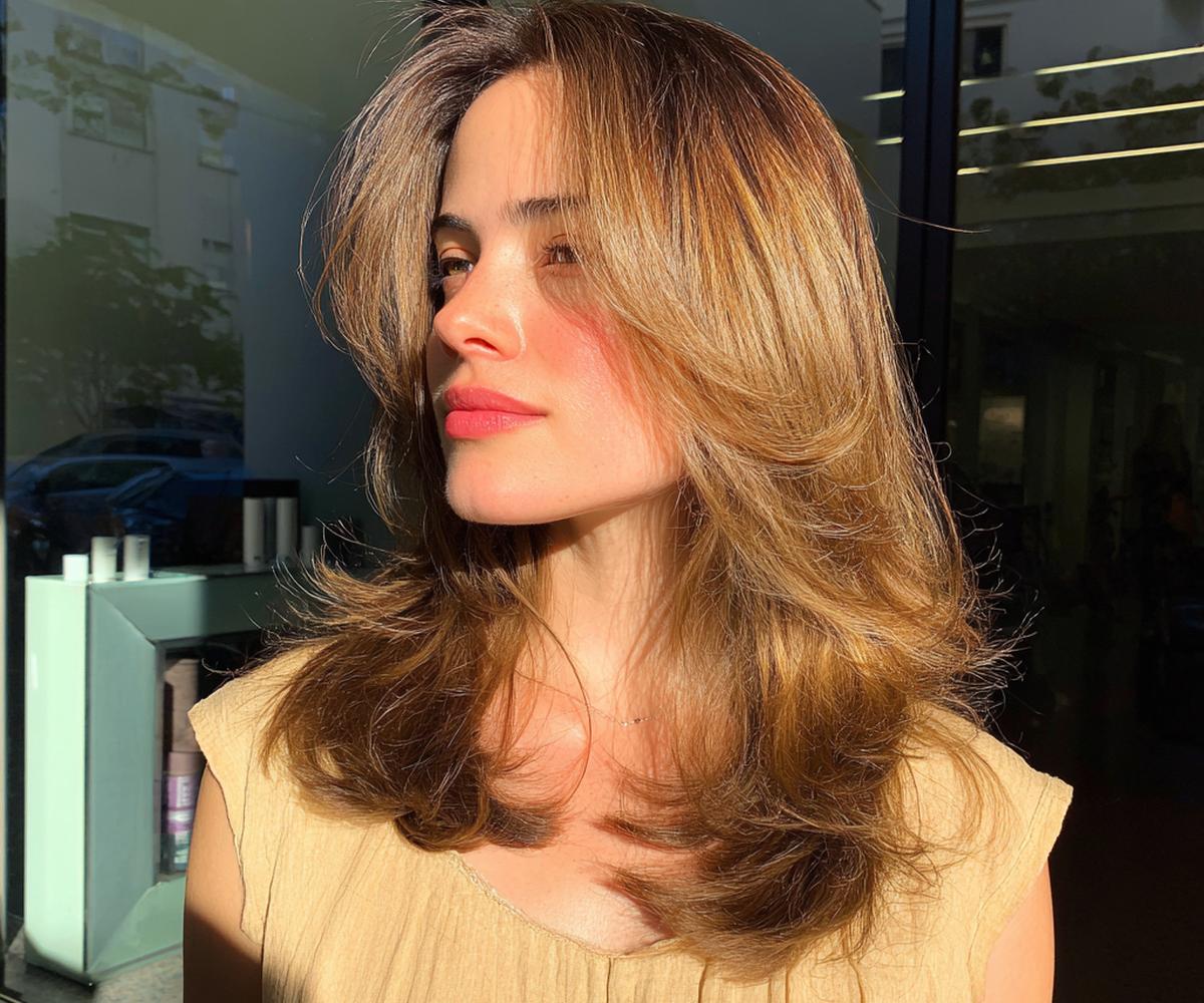 Feathered Layers With Highlights