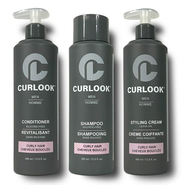 Produits soins pour cheveux bouclés homme