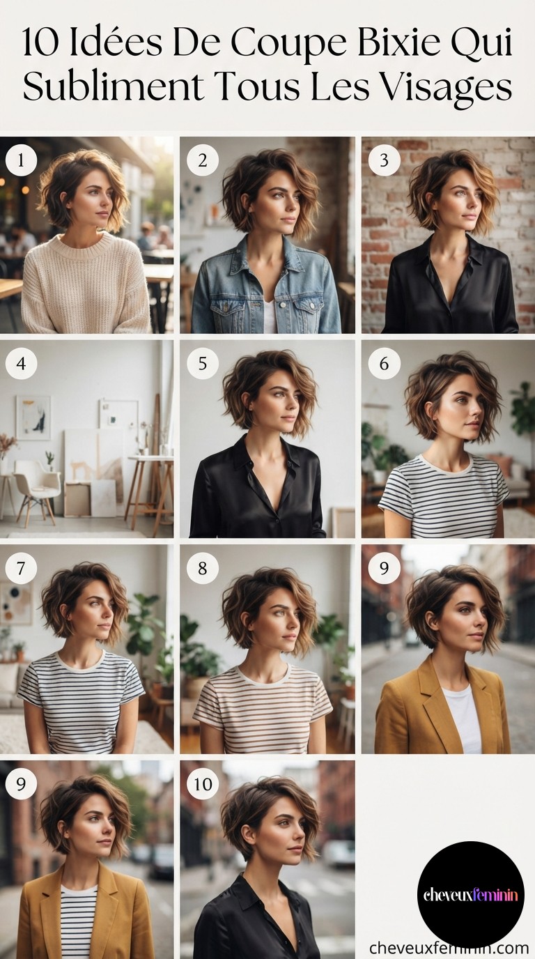 10 Idées De Coupe Bixie Qui Subliment Tous Les Visages