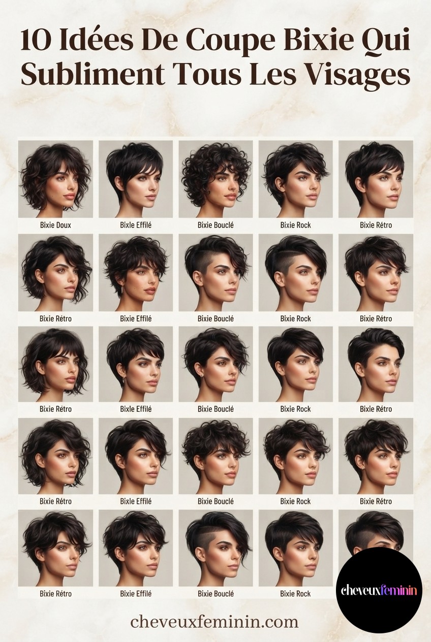 10 Idées De Coupe Bixie Qui Subliment Tous Les Visages