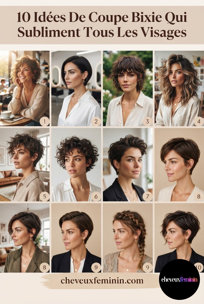 10 Idées De Coupe Bixie Qui Subliment Tous Les Visages
