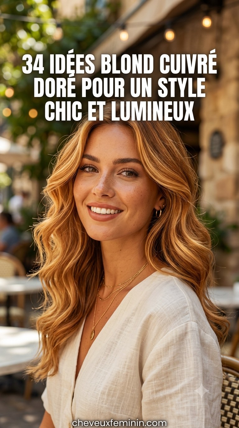 34 Idées Blond Cuivré Doré Pour Un Style Chic Et Lumineux