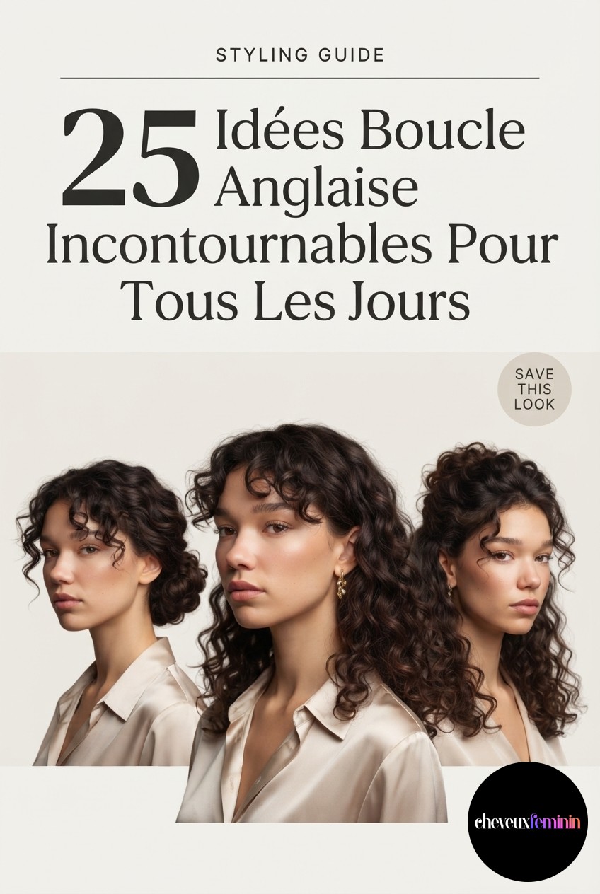 25 Idées Boucle Anglaise Incontournables Pour Tous Les Jours