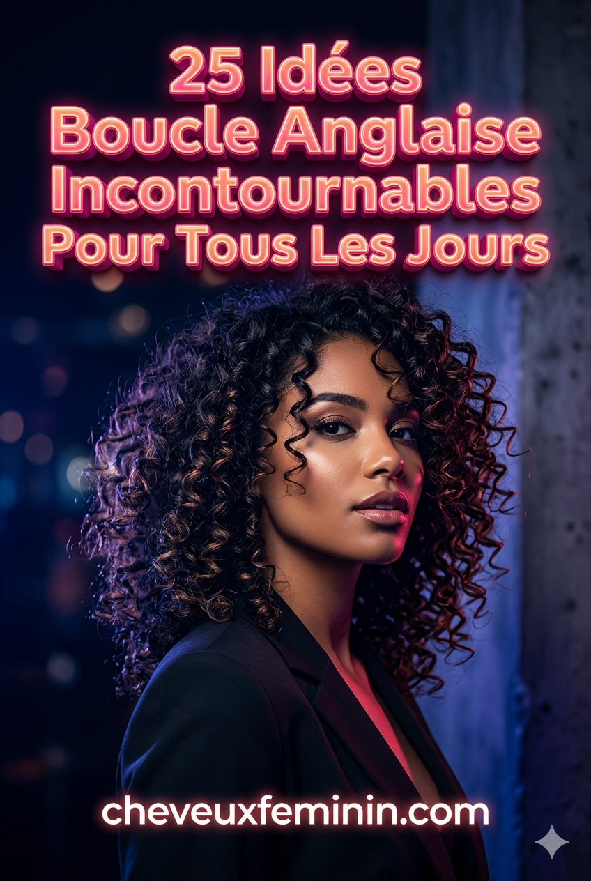 25 Idées Boucle Anglaise Incontournables Pour Tous Les Jours