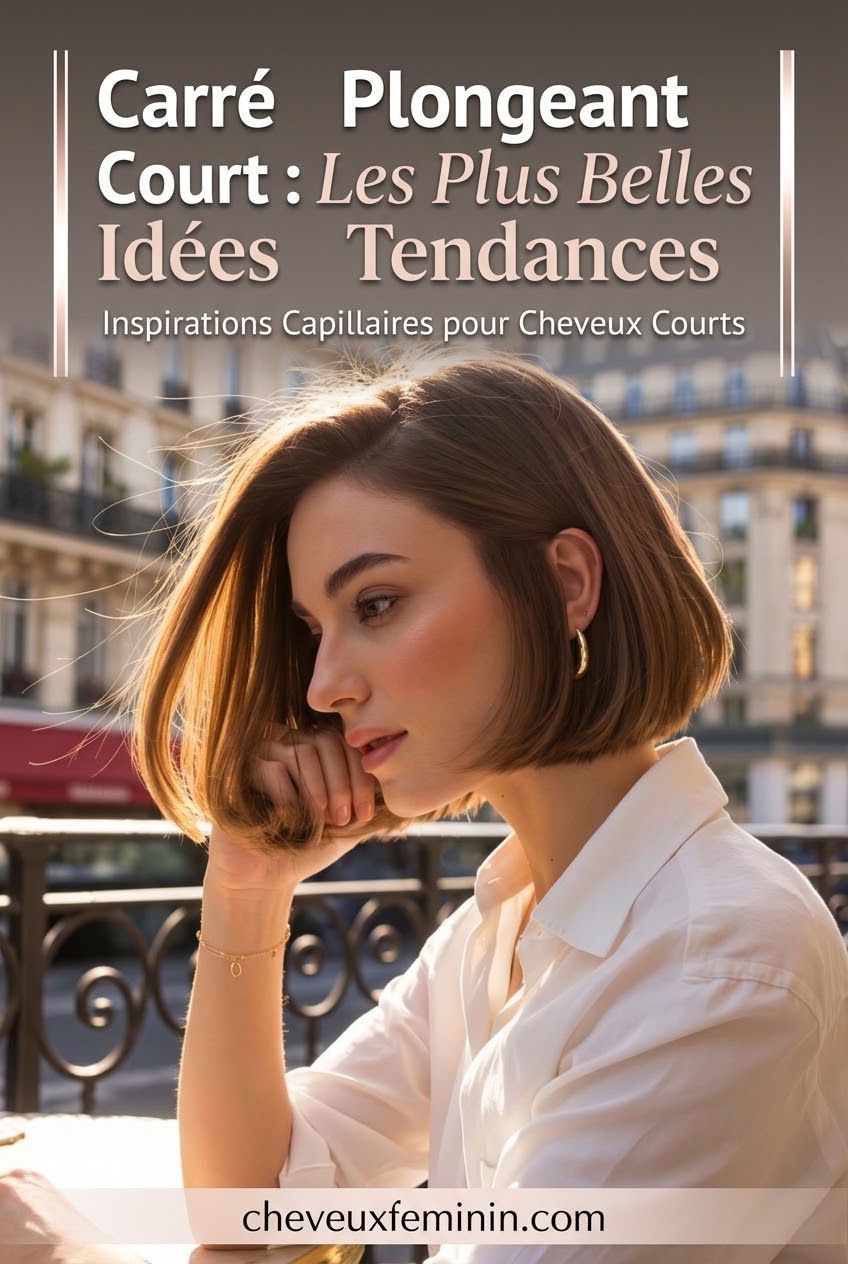 Carré Plongeant Court : Les Plus Belles Idées Tendances