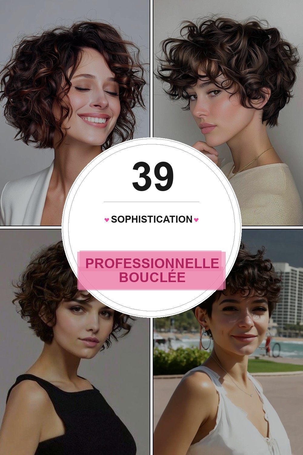 Sophistication Professionnelle Bouclée