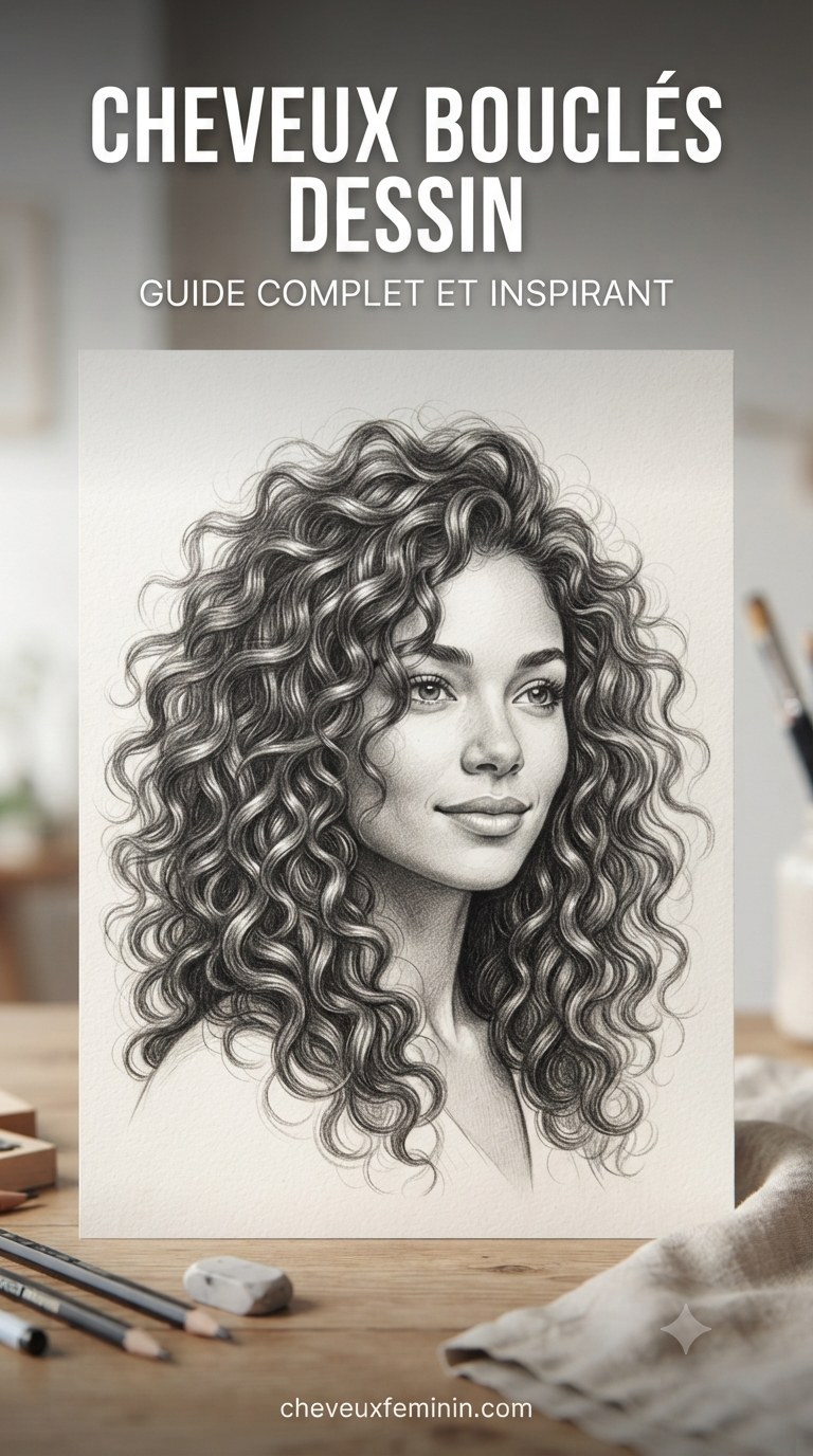 Cheveux Bouclés Dessin - Guide Complet Et Inspirant