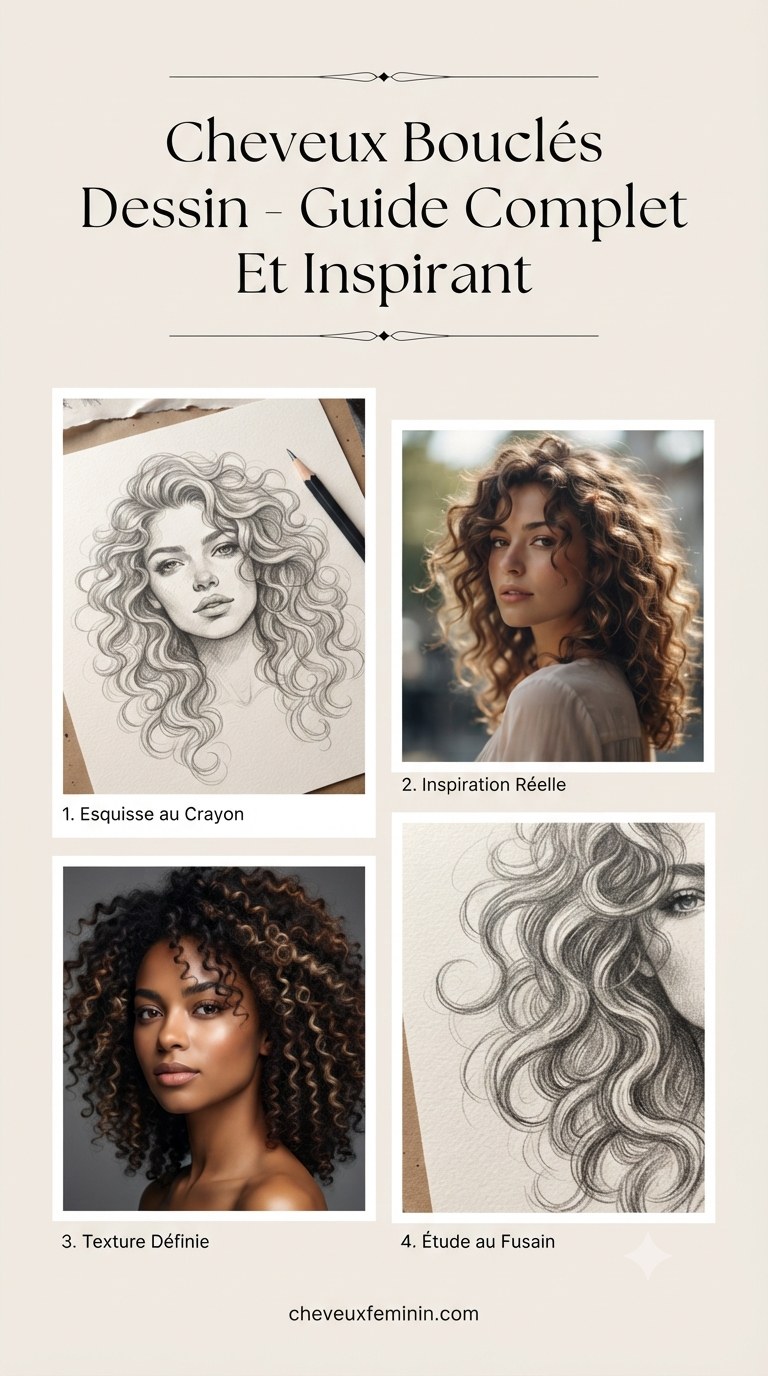 Cheveux Bouclés Dessin - Guide Complet Et Inspirant