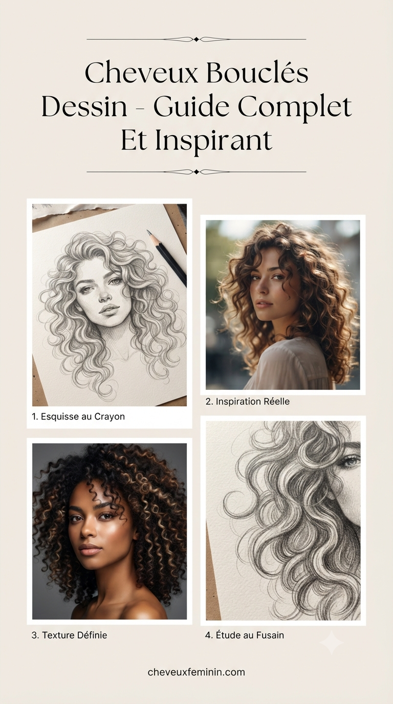 Cheveux Bouclés Dessin - Guide Complet Et Inspirant