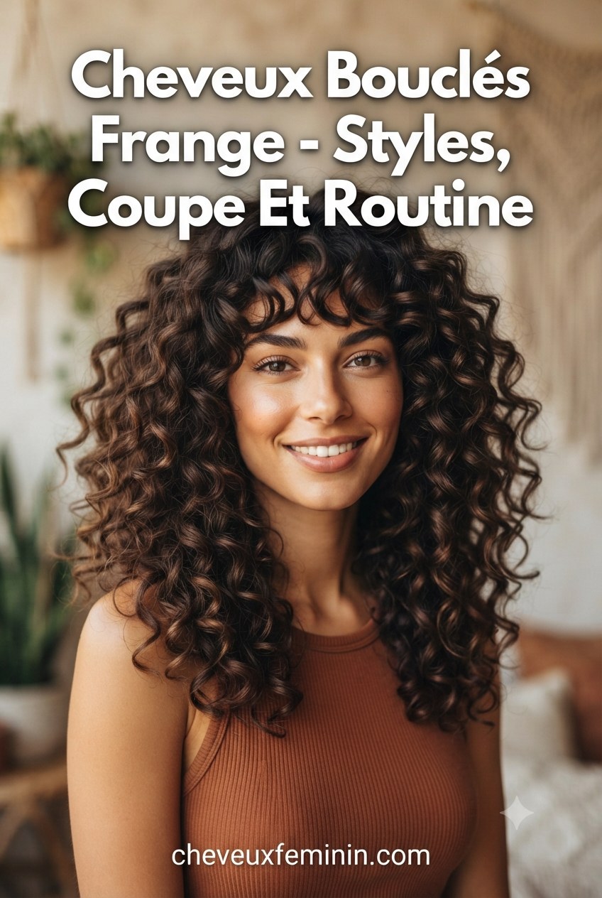 Cheveux Bouclés Frange - Styles, Coupe Et Routine