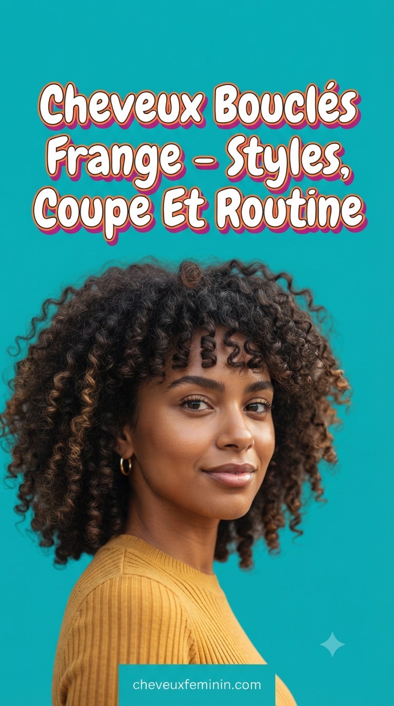 Cheveux Bouclés Frange - Styles, Coupe Et Routine