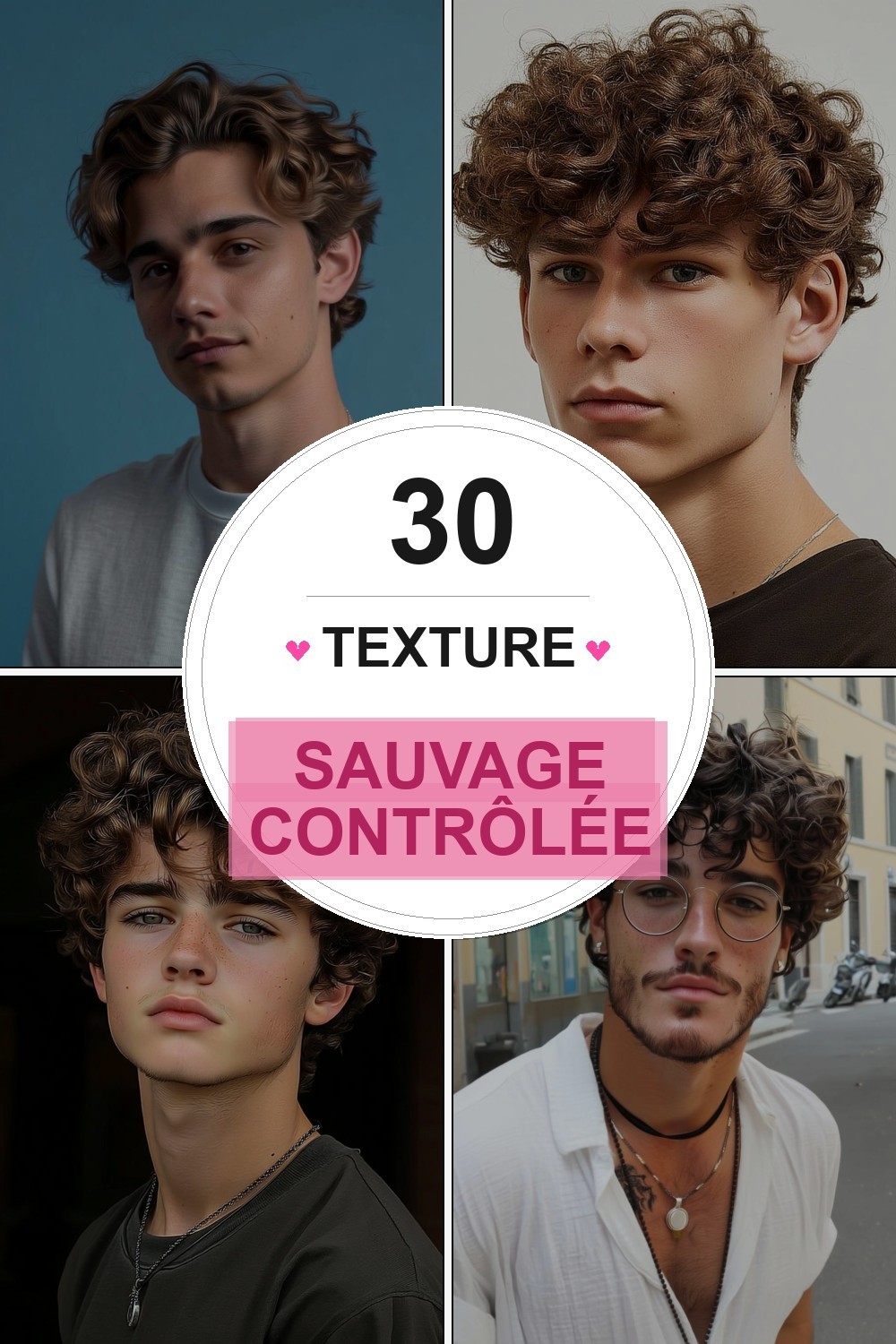 Texture Sauvage Contrôlée
