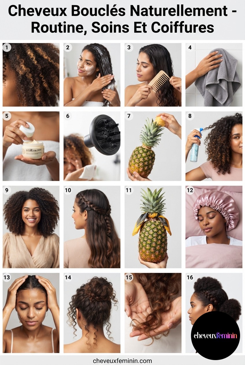 Cheveux Bouclés Naturellement - Routine, Soins Et Coiffures