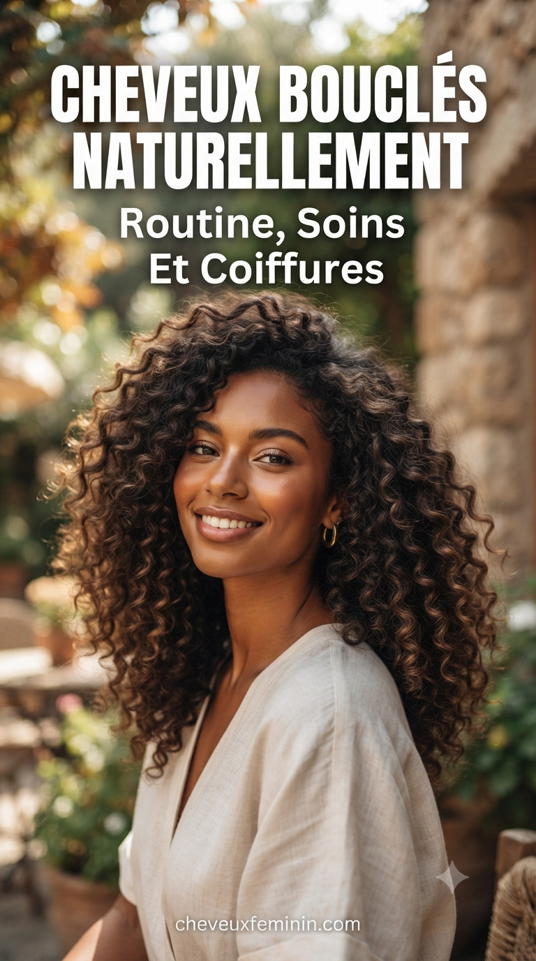 Cheveux Bouclés Naturellement - Routine, Soins Et Coiffures