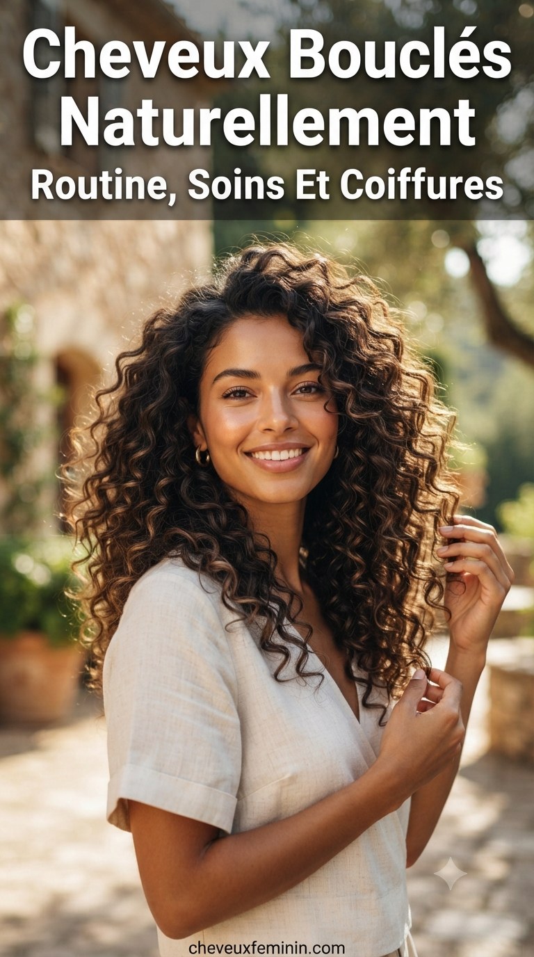 Cheveux Bouclés Naturellement - Routine, Soins Et Coiffures