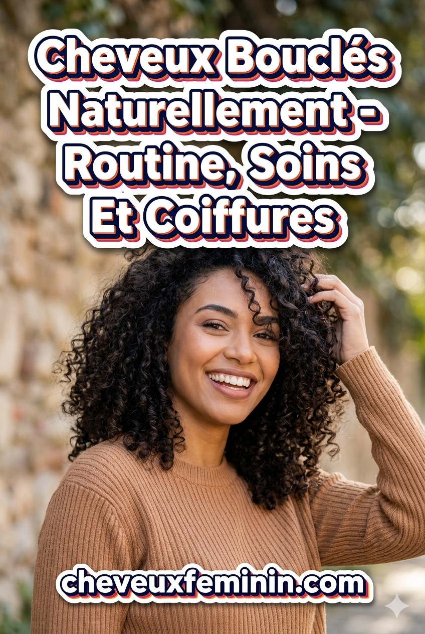 Cheveux Bouclés Naturellement - Routine, Soins Et Coiffures