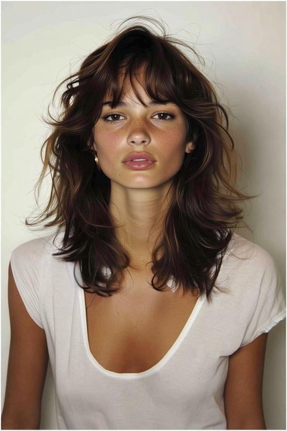 Frange effilée tendance