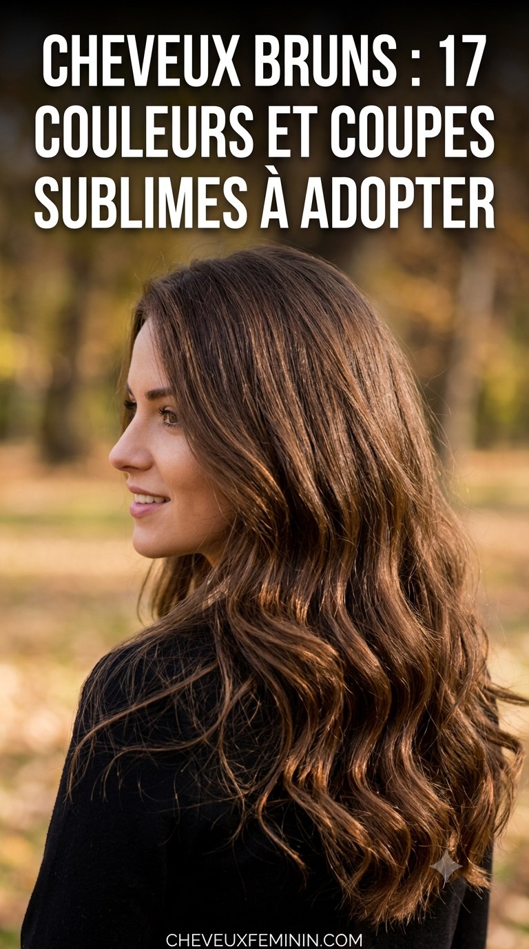 Cheveux Bruns : 17 Couleurs et Coupes Sublimes à Adopter
