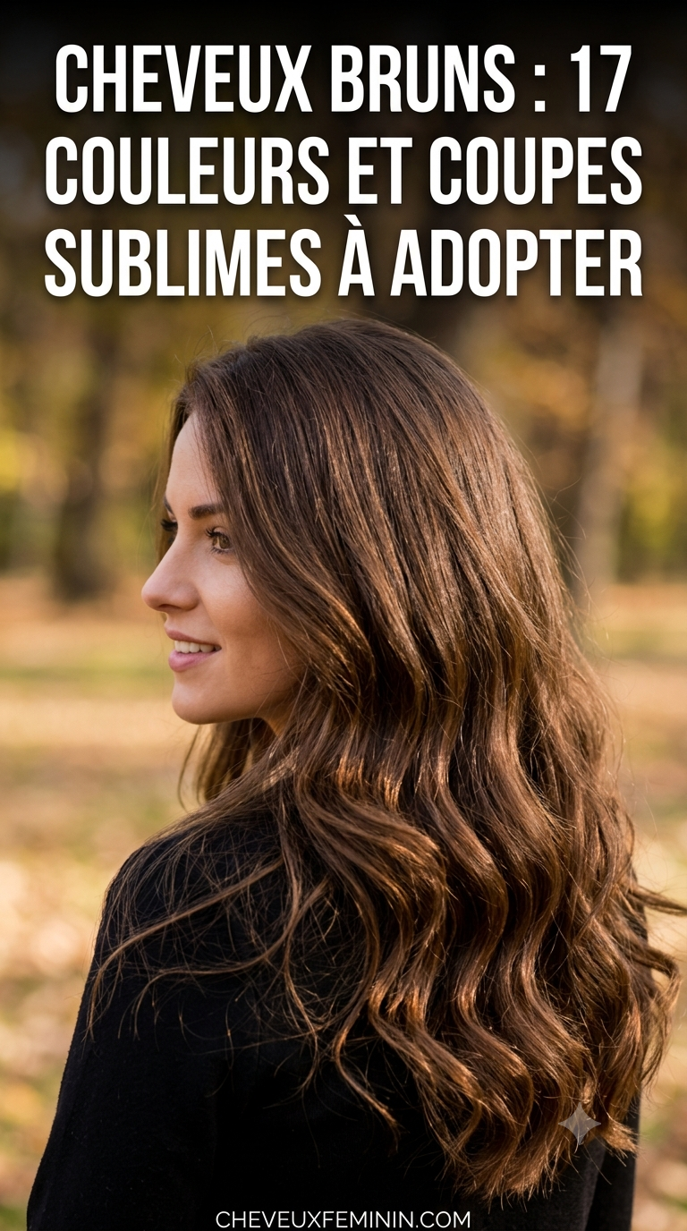 Cheveux Bruns : 17 Couleurs et Coupes Sublimes à Adopter