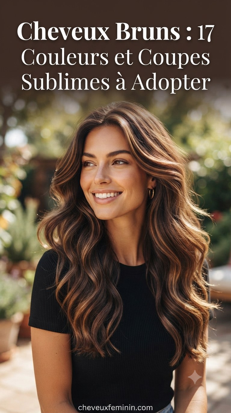 Cheveux Bruns : 17 Couleurs et Coupes Sublimes à Adopter