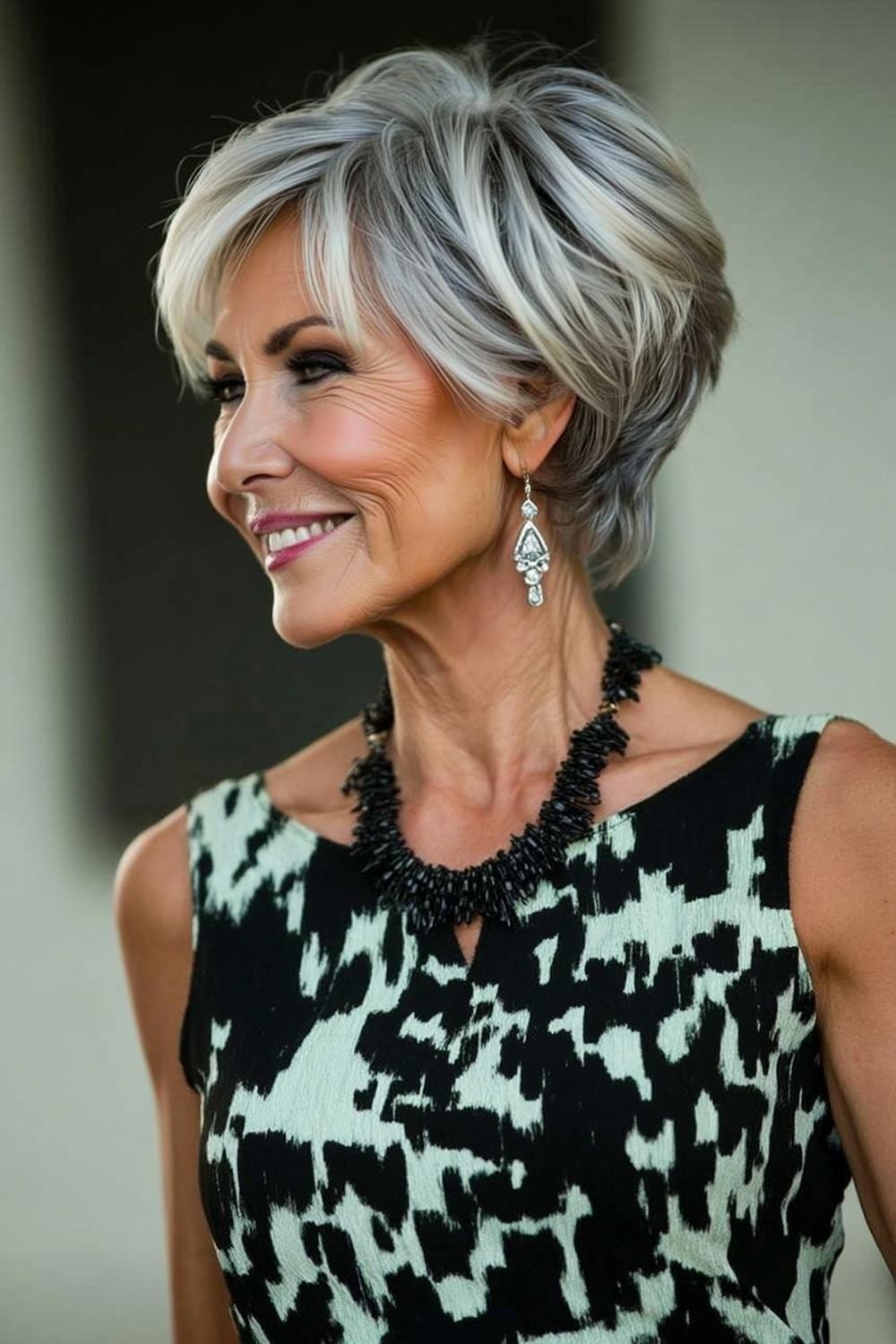 Carré plongeant sophistiqué