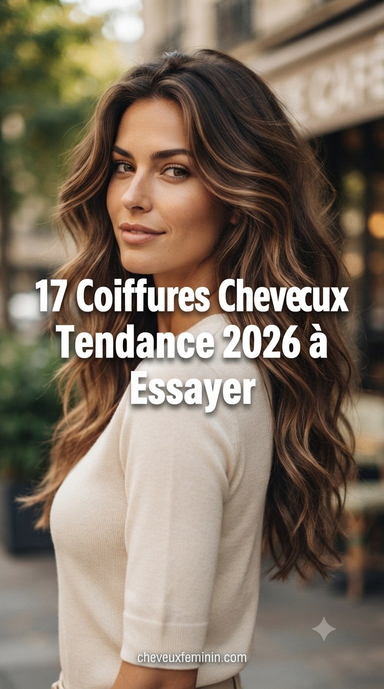 17 Coiffures Cheveux Longs Tendance 2026 à Essayer