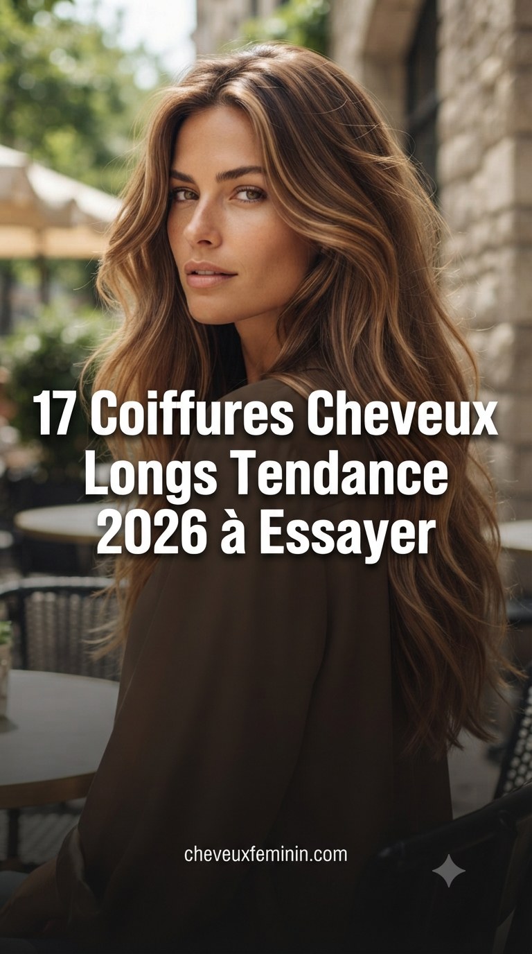 17 Coiffures Cheveux Longs Tendance 2026 à Essayer