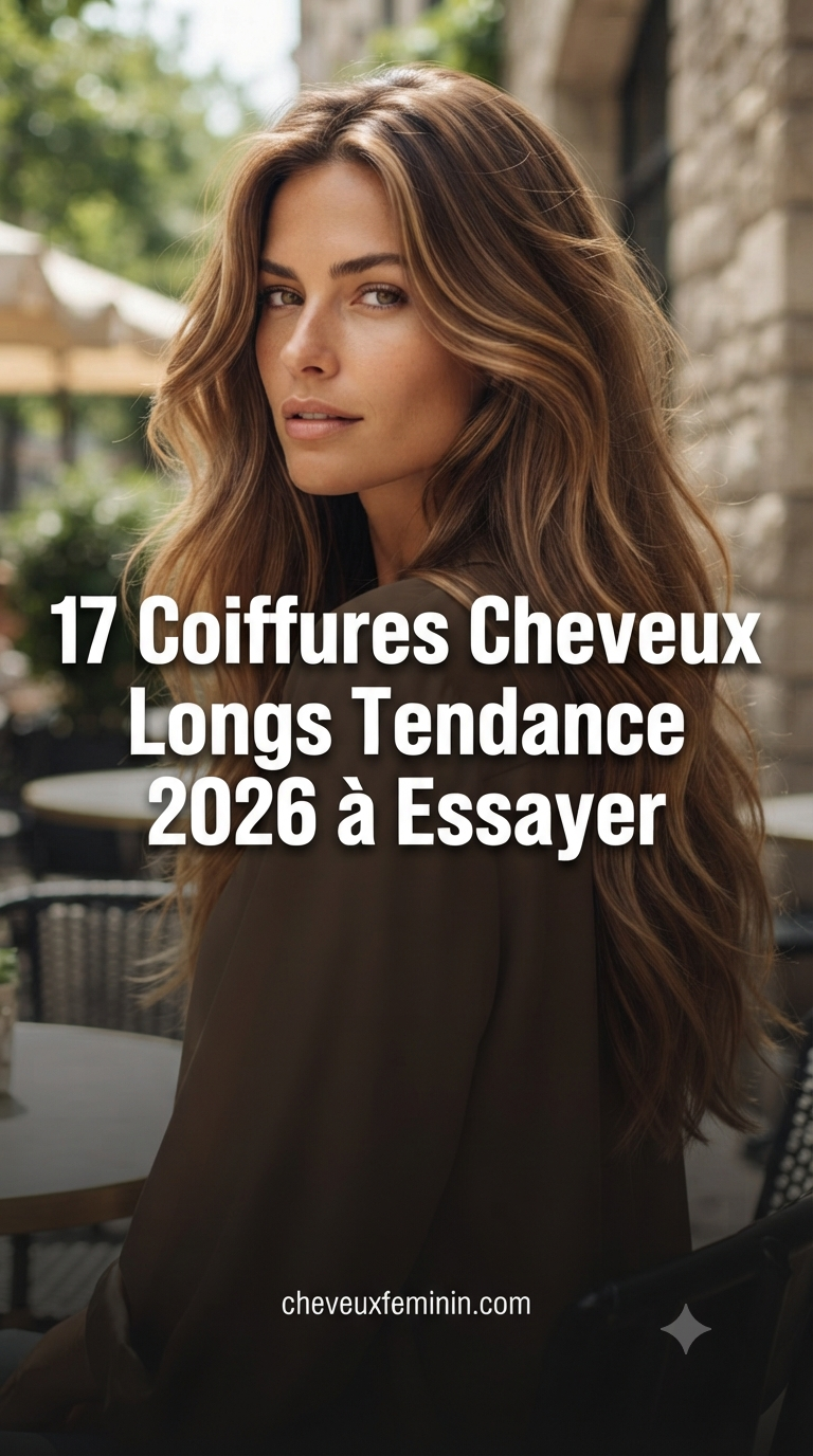 17 Coiffures Cheveux Longs Tendance 2026 à Essayer