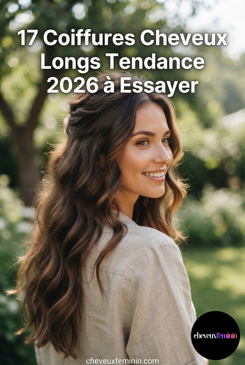 17 Coiffures Cheveux Longs Tendance 2026 à Essayer