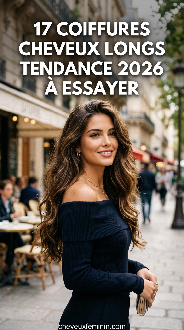 17 Coiffures Cheveux Longs Tendance 2026 à Essayer