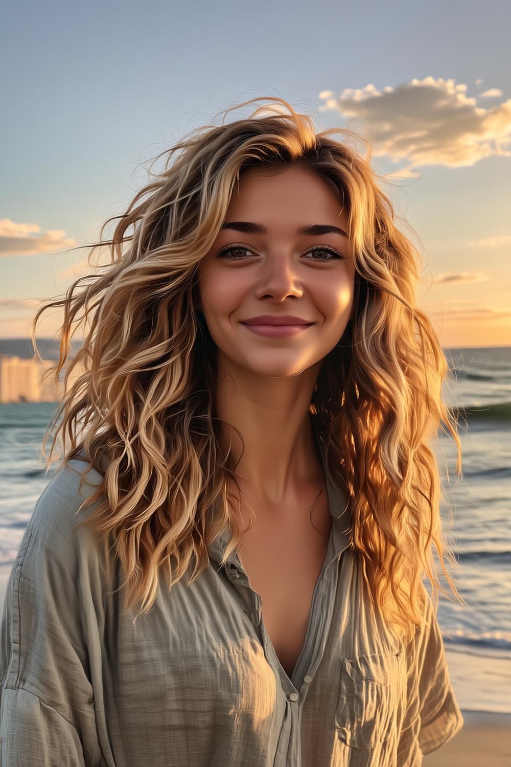 Ondulations masculines texturées