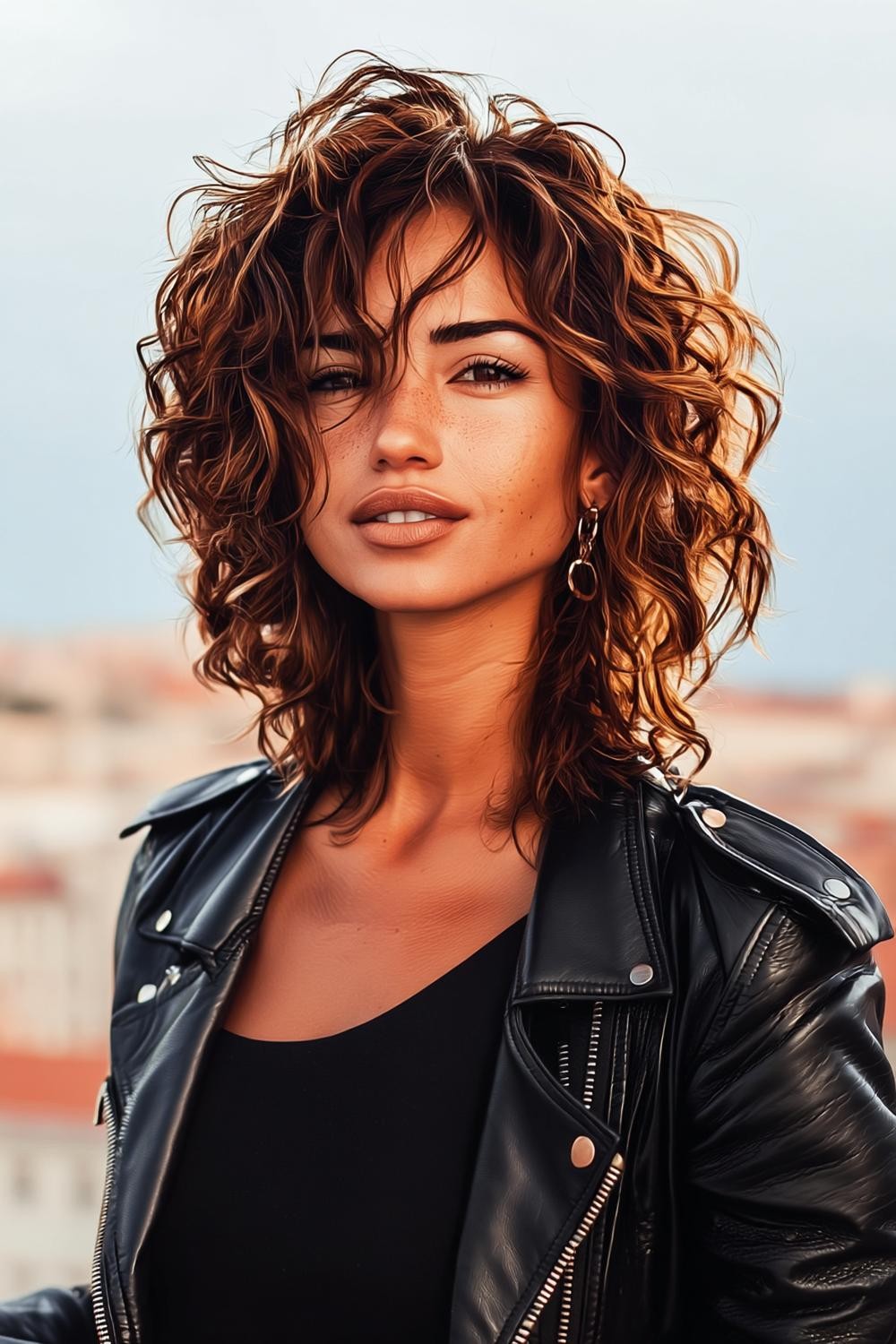 Texture ondulée déstructurée