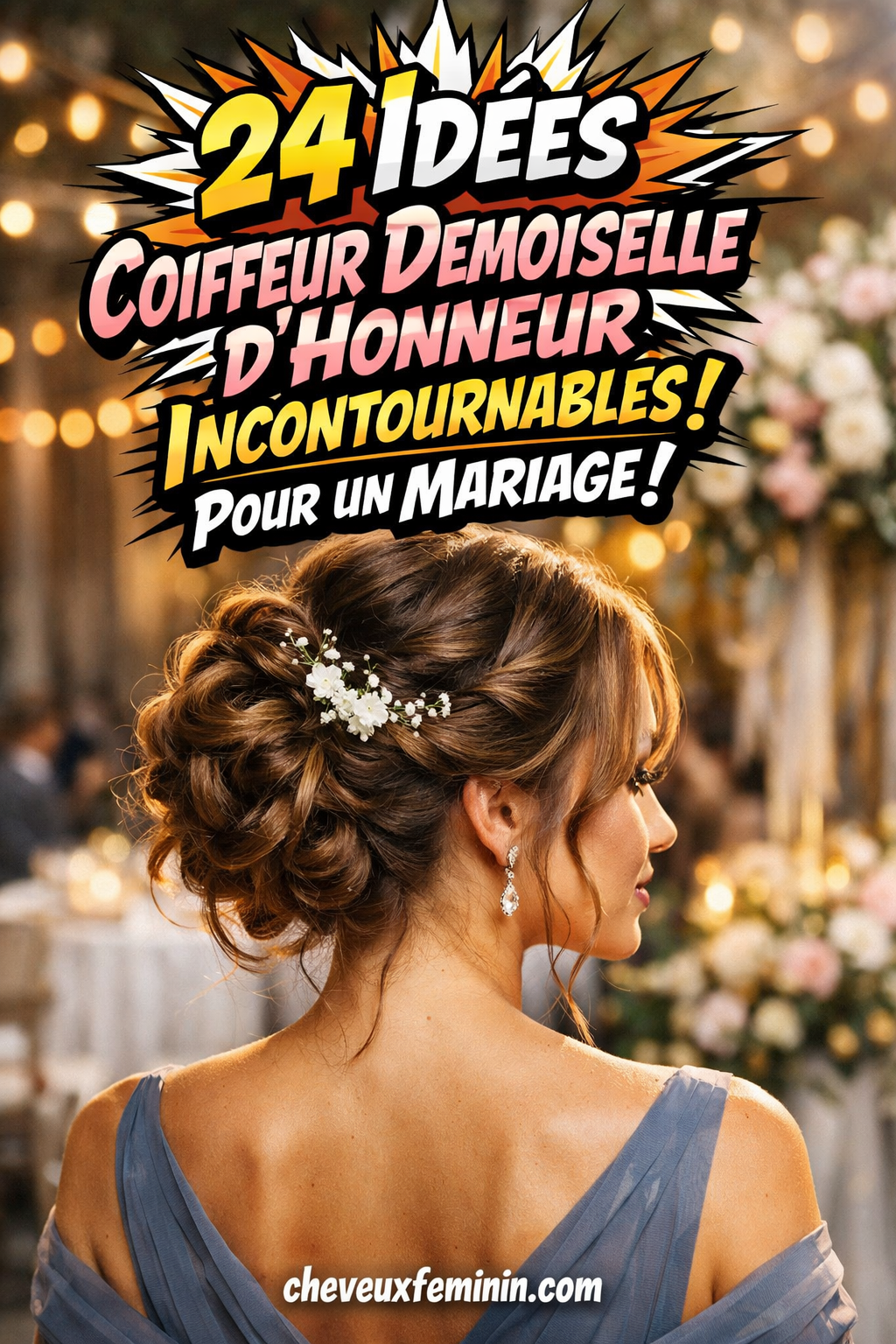 24 Idées Coiffeur Demoiselle d'Honneur Incontournables Pour Un Mariage Stylé