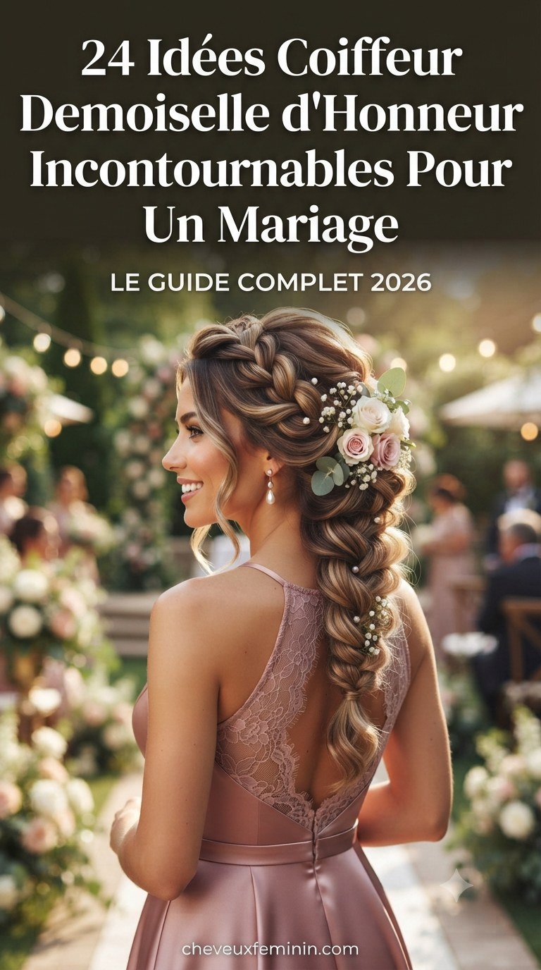 24 Idées Coiffeur Demoiselle d'Honneur Incontournables Pour Un Mariage Stylé