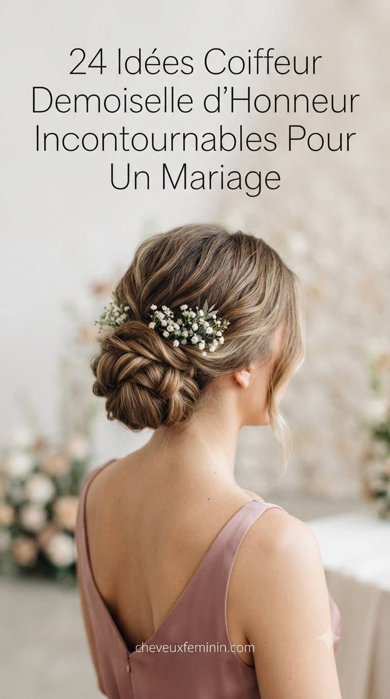 24 Idées Coiffeur Demoiselle d'Honneur Incontournables Pour Un Mariage Stylé