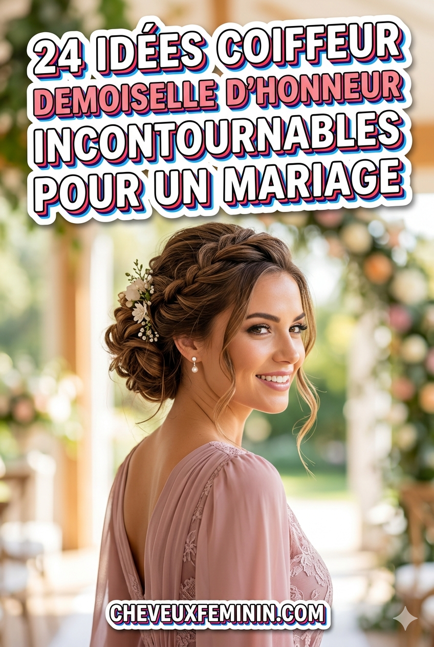 24 Idées Coiffeur Demoiselle d'Honneur Incontournables Pour Un Mariage Stylé