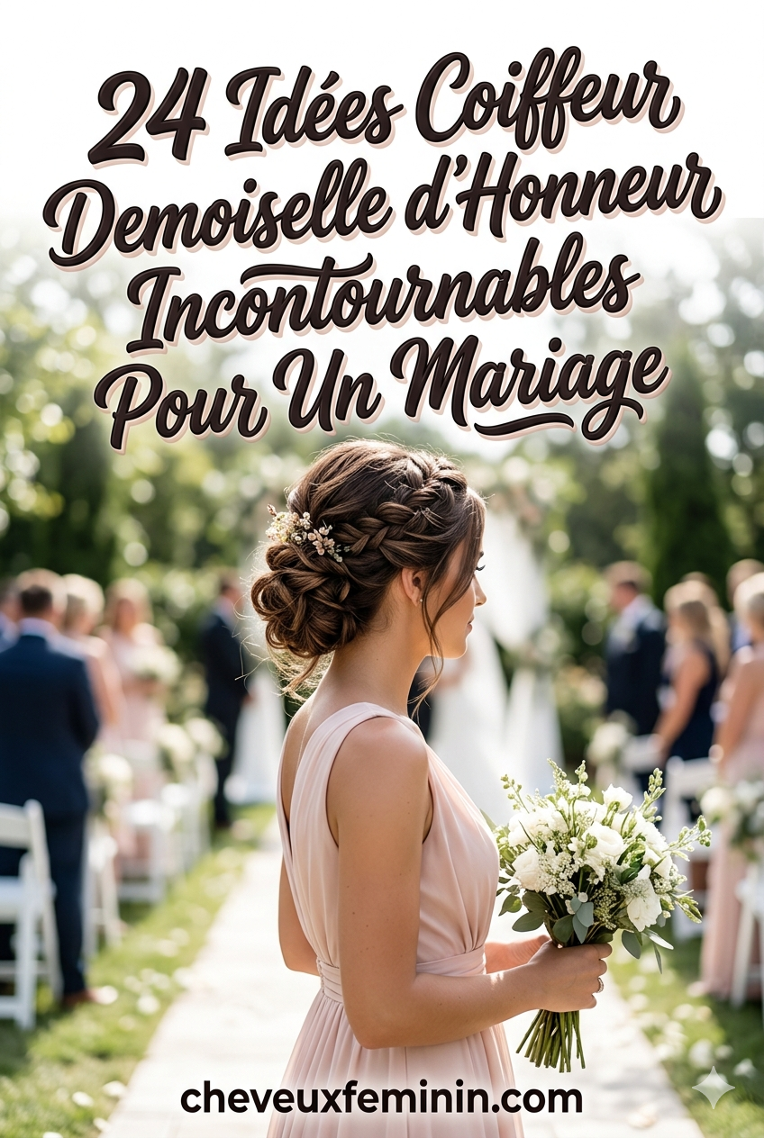 24 Idées Coiffeur Demoiselle d'Honneur Incontournables Pour Un Mariage Stylé