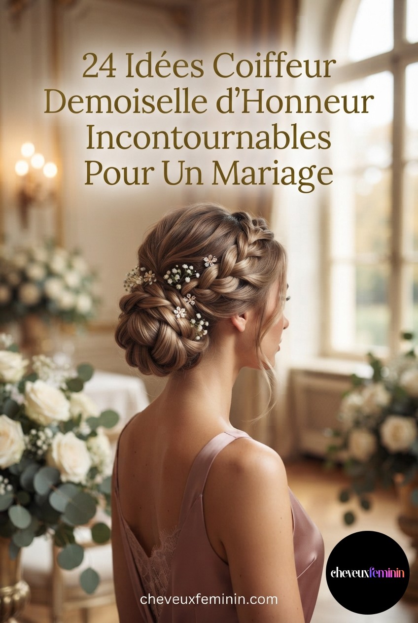 24 Idées Coiffeur Demoiselle d'Honneur Incontournables Pour Un Mariage Stylé