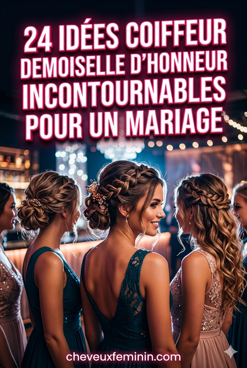 24 Idées Coiffeur Demoiselle d'Honneur Incontournables Pour Un Mariage Stylé