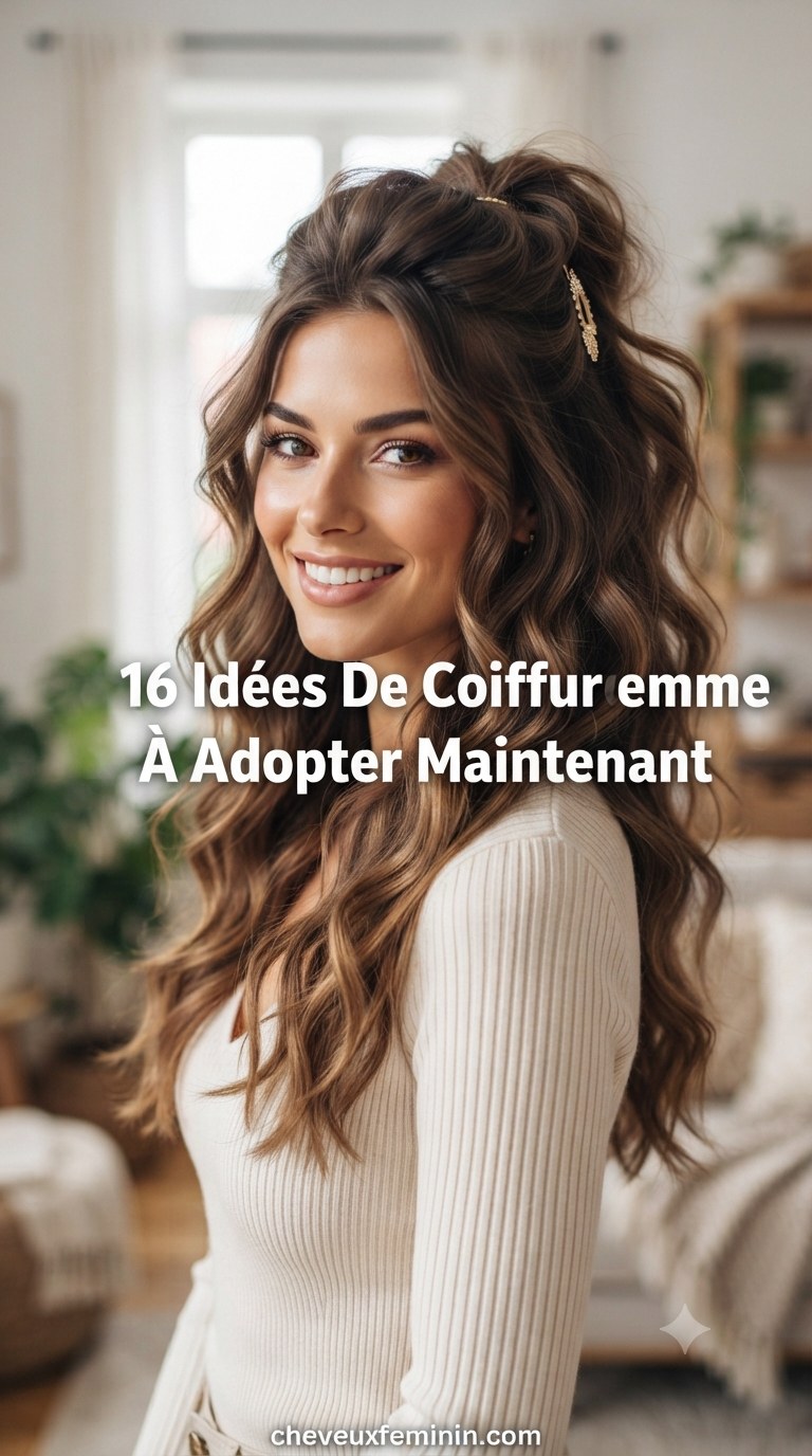 16 Idées De Coiffures Femme À Adopter Maintenant