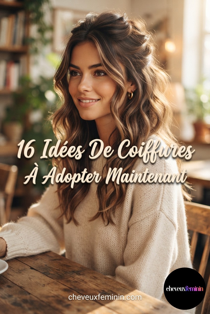 16 Idées De Coiffures Femme À Adopter Maintenant