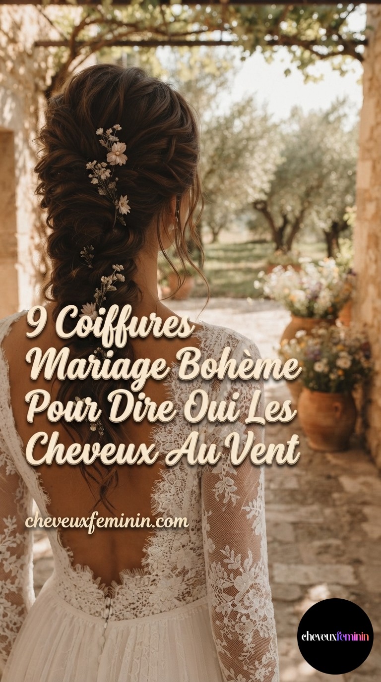 9 Coiffures Mariage Bohème Pour Dire Oui Les Cheveux Au Vent