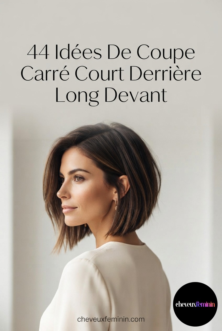 44 Idées De Coupe Carré Court Derrière Long Devant