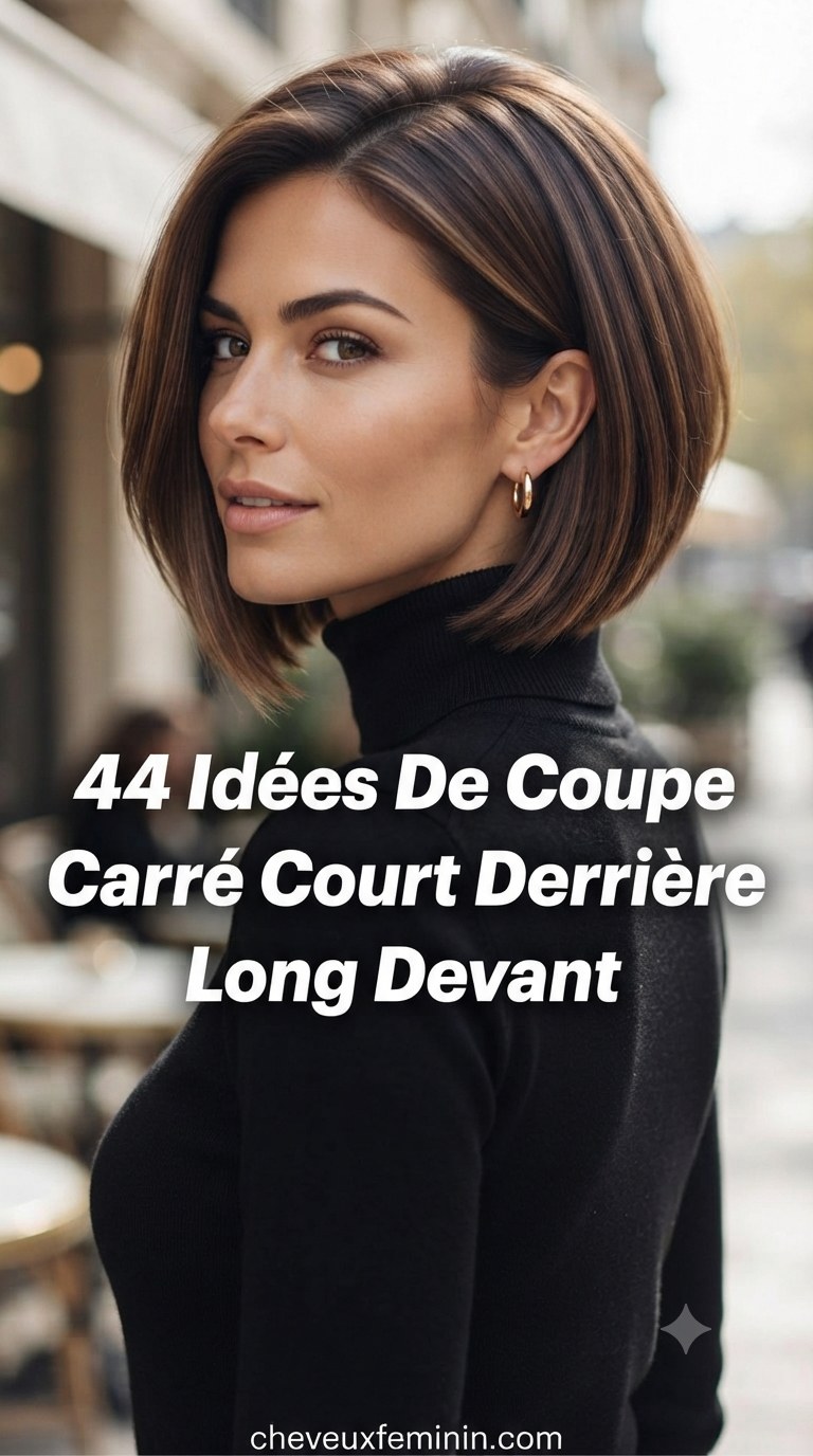 44 Idées De Coupe Carré Court Derrière Long Devant