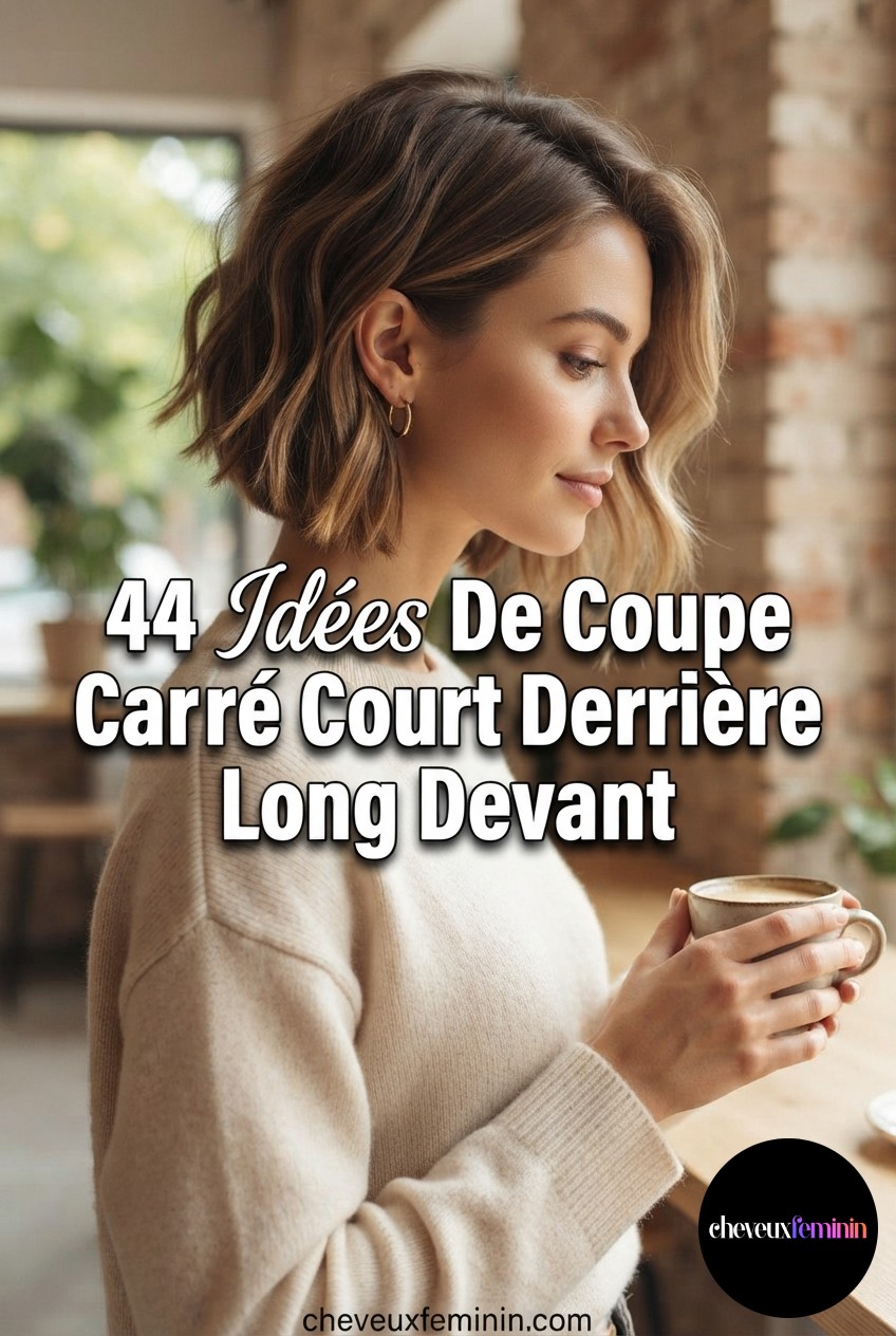 44 Idées De Coupe Carré Court Derrière Long Devant