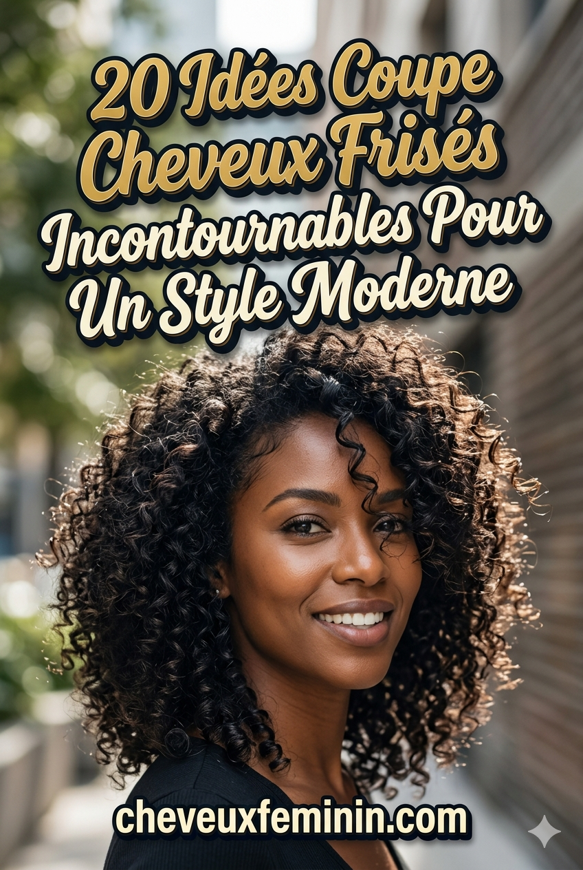 20 Idées Coupe Cheveux Frisés Incontournables Pour Un Style Moderne