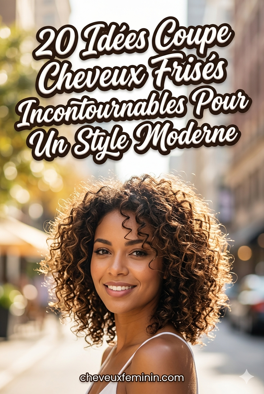 20 Idées Coupe Cheveux Frisés Incontournables Pour Un Style Moderne