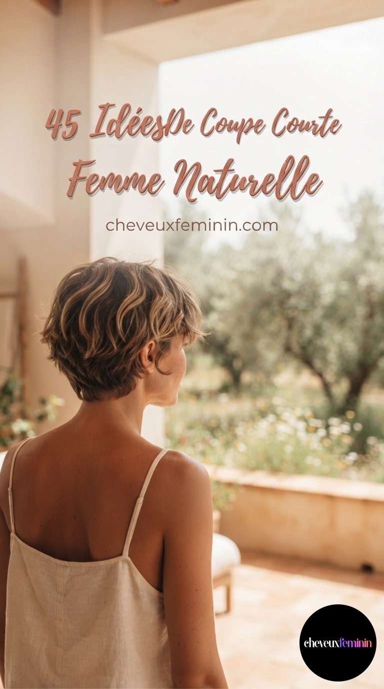 45 Idées De Coupe Courte Femme Naturelle