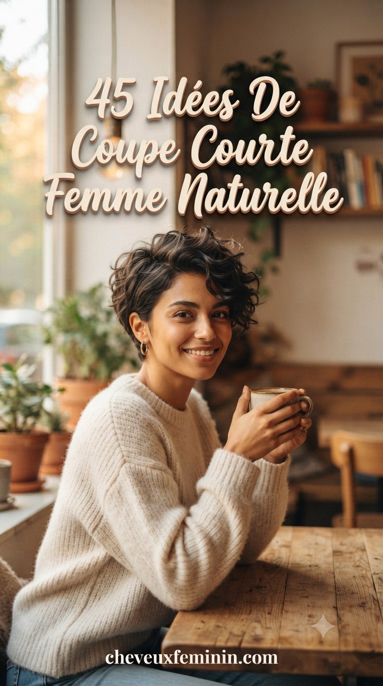 45 Idées De Coupe Courte Femme Naturelle