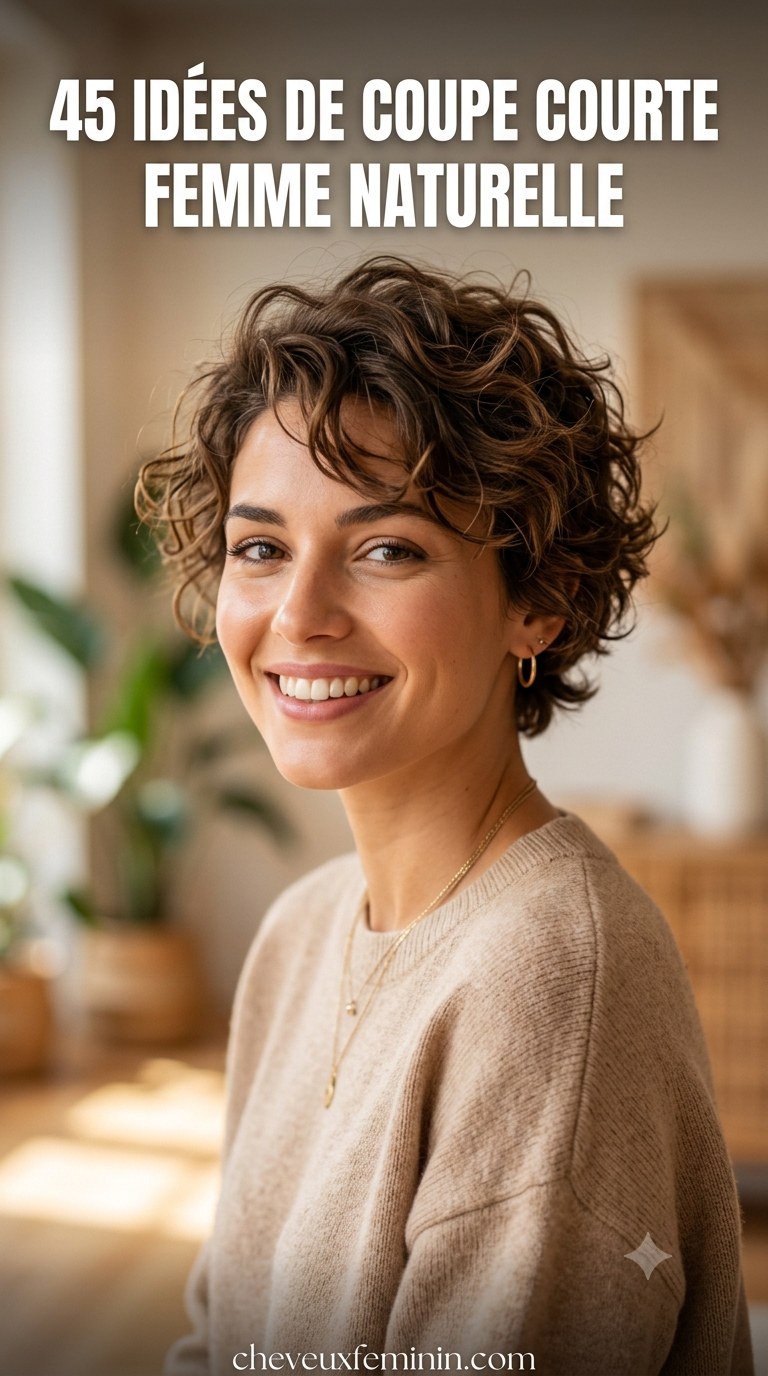 45 Idées De Coupe Courte Femme Naturelle
